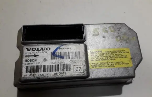 Volvo XC70 Airbag control unit/module 0285001655 p30667469