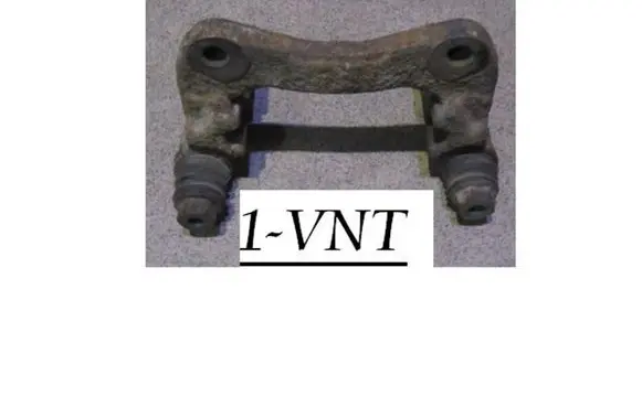 Seat Ibiza II (6k) Brake caliper pad carrier rear 431012112