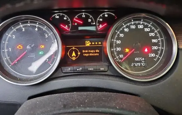 Peugeot 508 Speedometer (instrument cluster) 9678565980 IMPRK1534532