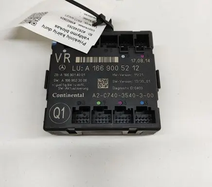 Mercedes-Benz GL X166 Door control unit/module A1669005212 A1669014001