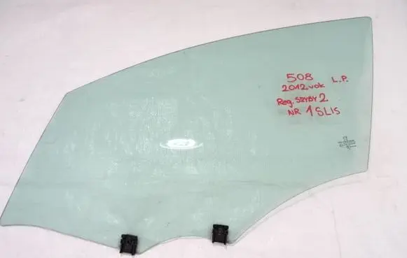 Peugeot 508 Front door window glass four-door