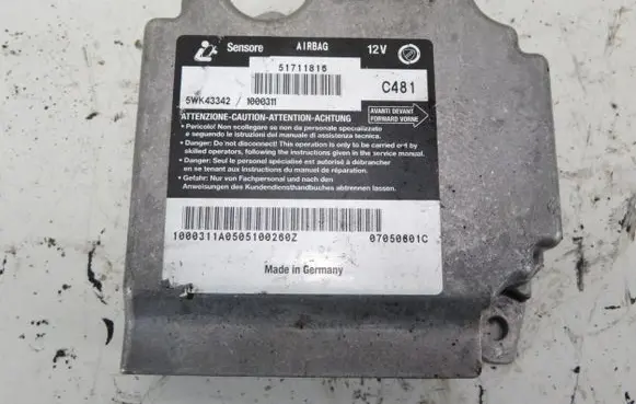 Fiat Stilo Airbag control unit/module 51711816