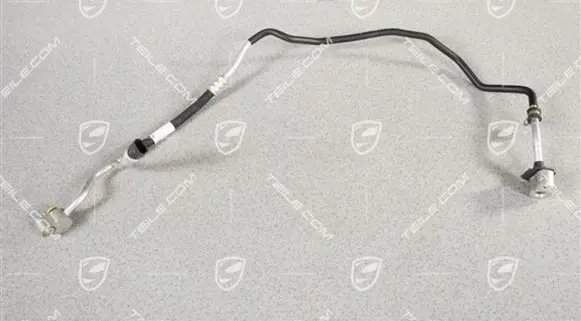 Porsche Cayenne (9PA) Engine coolant pipe/hose 95557308002
