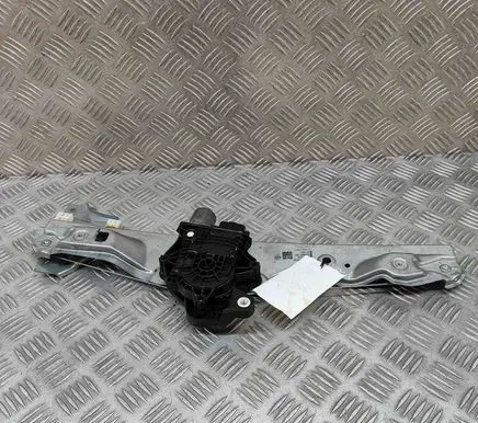 Front door window regulator with motor