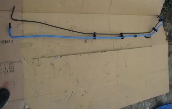 Mini Cooper Countryman R60 Fuel line/pipe/hose 9802361 9800716