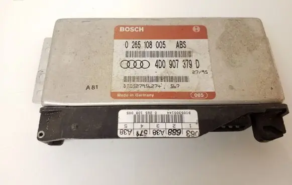 Audi A4 S4 B5 8D ABS control unit/module 0265108005ABS 4D0907379D