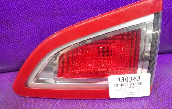 Renault Scenic III - Grand scenic III Rear/tail lights 265550018R