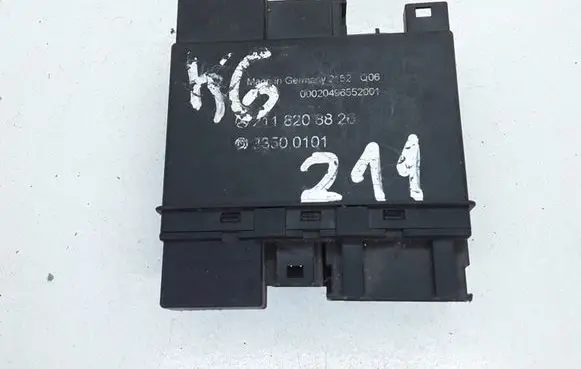 Mercedes-Benz E W211 Keyless (KESSY) go control unit/module 2118208826 2115454340 33500101