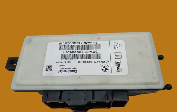 BMW 6 F06 Gran coupe Airbag control unit/module 9330952