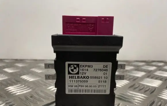 BMW 1 E81 E87 Fuel injection pump control unit/module 7276046