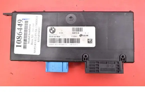 BMW X3 F25 Comfort/convenience module 9267518