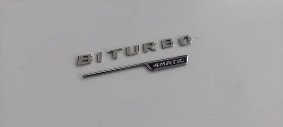 Mercedes-Benz C W205 Fender model badge letters 