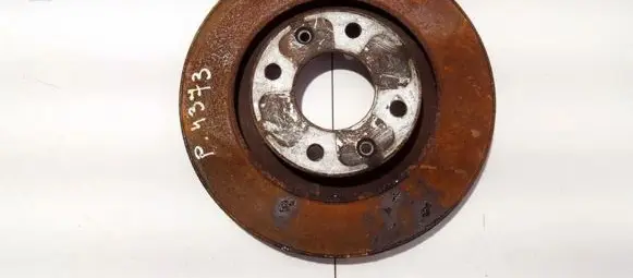 Citroen C3 Front brake disc ventiliuojamas