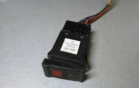Audi A6 S6 C4 4A Hazard light switch 4A0941509A