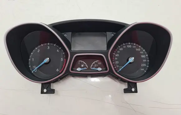 Ford Focus Speedometer (instrument cluster) F1ET10849BLK 23805351