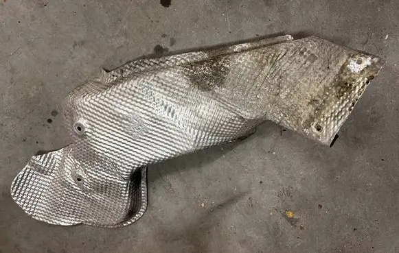 Mercedes-Benz G W461 W463 1st Gen Exhaust heat shield A4636823671