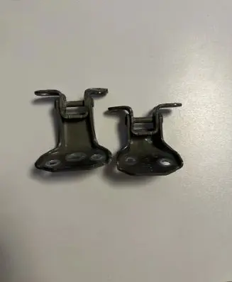 Front door hinge set