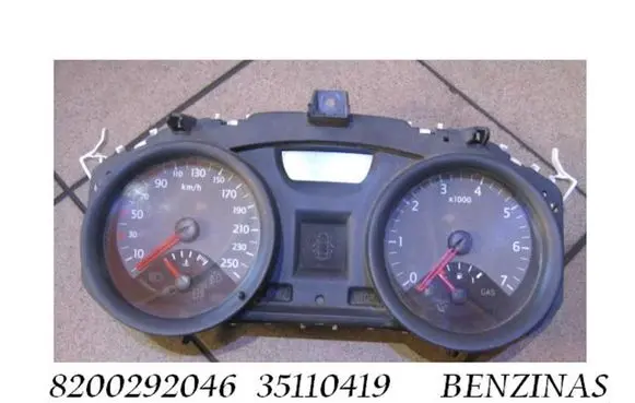 Renault Megane II Speedometer (instrument cluster) 8200292046 35110419