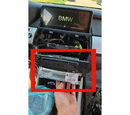 BMW 5 E60 E61 Radio/CD/DVD/GPS head unit 9143168 65839143168 BA203041125221