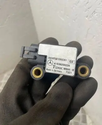 Airbag deployment crash/impact sensor