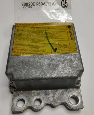 Nissan Qashqai+2 Airbag control unit/module 98820BK60A 130315