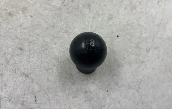 Mitsubishi Lancer X Gear lever shifter trim leather/knob 