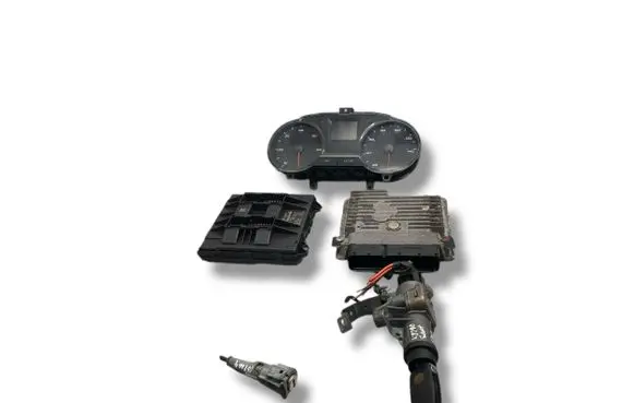Seat Ibiza IV (6J,6P) Engine ECU kit and lock set 03L906023BF 5WP42843AA 03L906023S