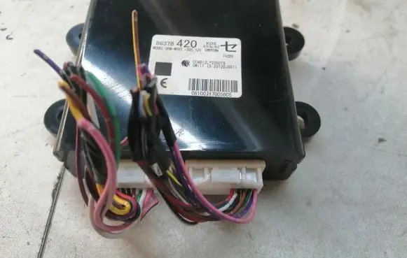 Mitsubishi Outlander Keyless (KESSY) go control unit/module 8637B420 GGMM002205 08100717005605