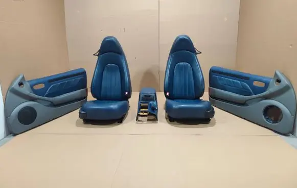 Maserati Coupe Seat and door cards trim set ZAMBB18A920006416 H6LOS1023150202 66368100