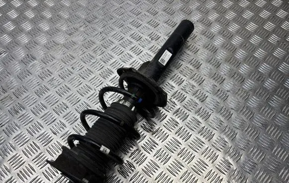 Front shock absorber with coil spring