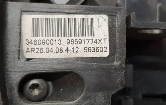 Citroen C4 Grand Picasso Wiper turn signal indicator stalk/switch 96644965XT 96591774XT 96481641XT