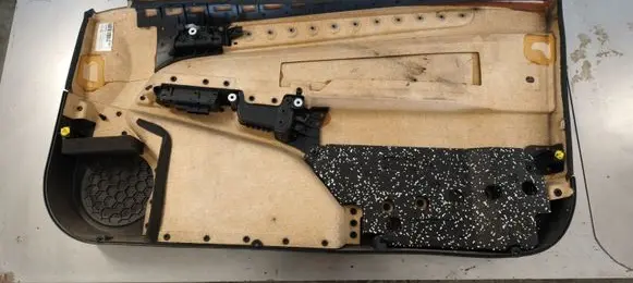Opel Astra H Front door card panel trim 13244271