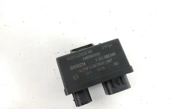 Jaguar XF X250 Glow plug pre-heat relay 9X2Q12B533BB