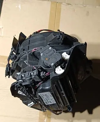 Interior heater climate box assembly