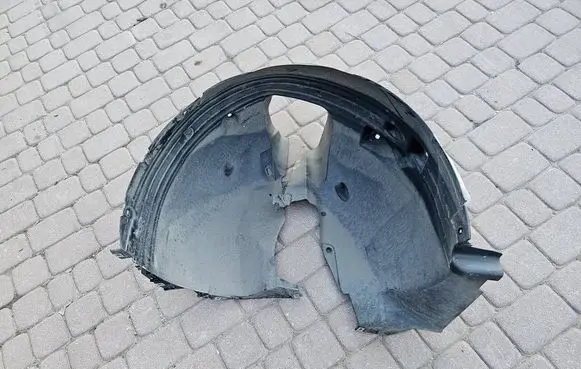 Opel Astra L Front wheel arch liner splash guards 9839641680