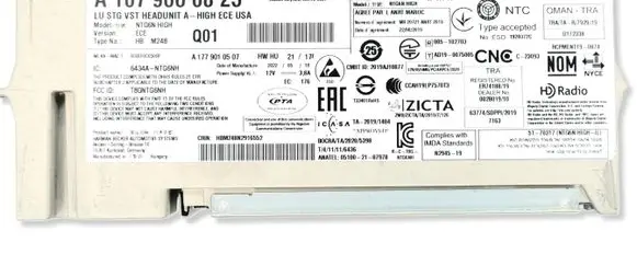 Mercedes-Benz E W213 Navigation maps CD/DVD A1679006825