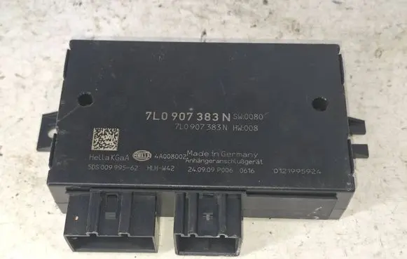 Volkswagen Touareg I Tow bar trailer control unit/module 7L0907383N 009995 4A0080024
