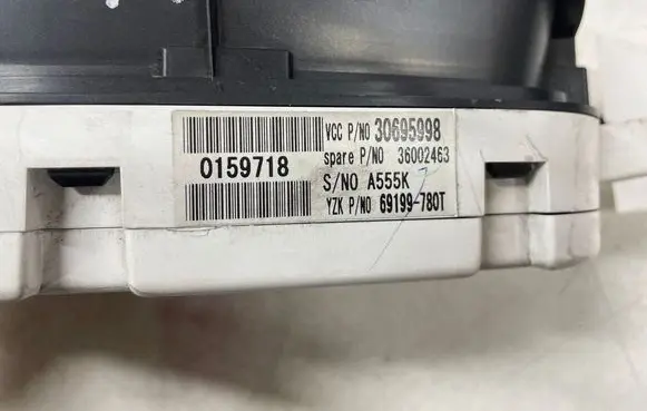 Volvo V50 Speedometer (instrument cluster) 0159718 30695998 69199780T