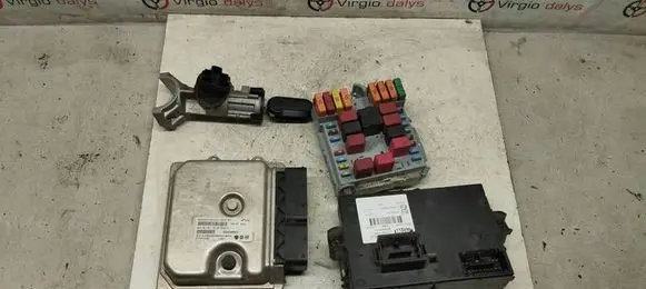 Fiat Ducato Engine ECU kit and lock set MJD8F3BD BC0119592A 55255953
