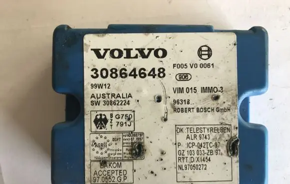 Volvo S40, V40 Immobilizer control unit/module 30864648