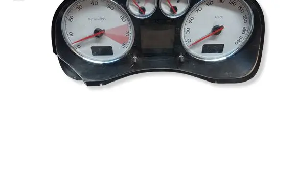 Peugeot 307 Speedometer (instrument cluster) 216775064 281122345