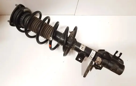 Front shock absorber with coil spring