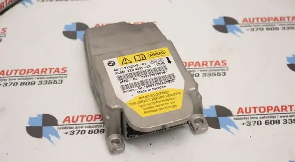 BMW 5 E60 E61 Airbag control unit/module 9172019