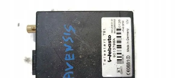 Toyota Avensis T250 Auxiliary heating control unit/module 9013799A