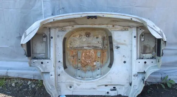 BMW 6 E63 E64 Trunk bottom trim panel 