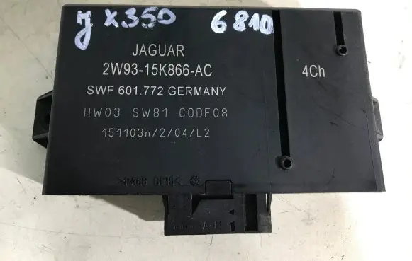 Jaguar XJ X350 Parking PDC control unit/module 2W9315K866AC