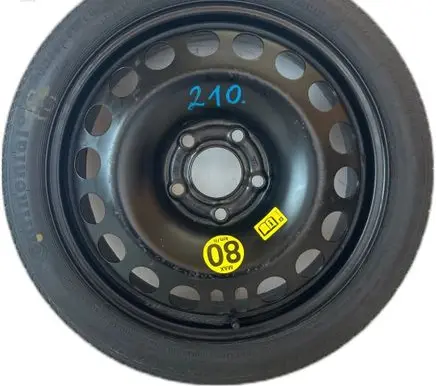 Opel Meriva B R12 spare wheel
