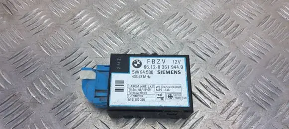 BMW 7 E38 Other control units/modules 661283619449 5WK4580