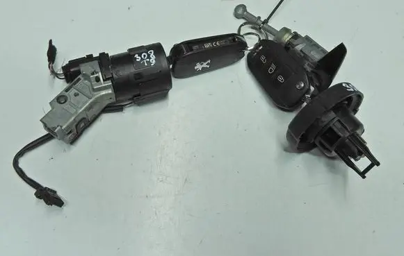 Peugeot 308 Ignition lock 9663123380 9674001080