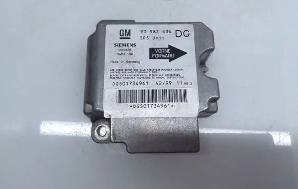 Opel Zafira A Airbag control unit/module 90582536